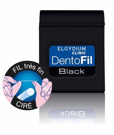 Pierre Fabre Oral Care Elgydium Clinic Klorheksidinli Siyah Diş İpi m